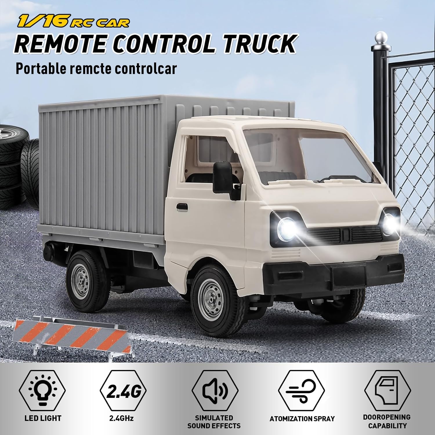 Rc Hobby Nook - Camioneta RC KF21 1:16 2.4GHZ, Auto