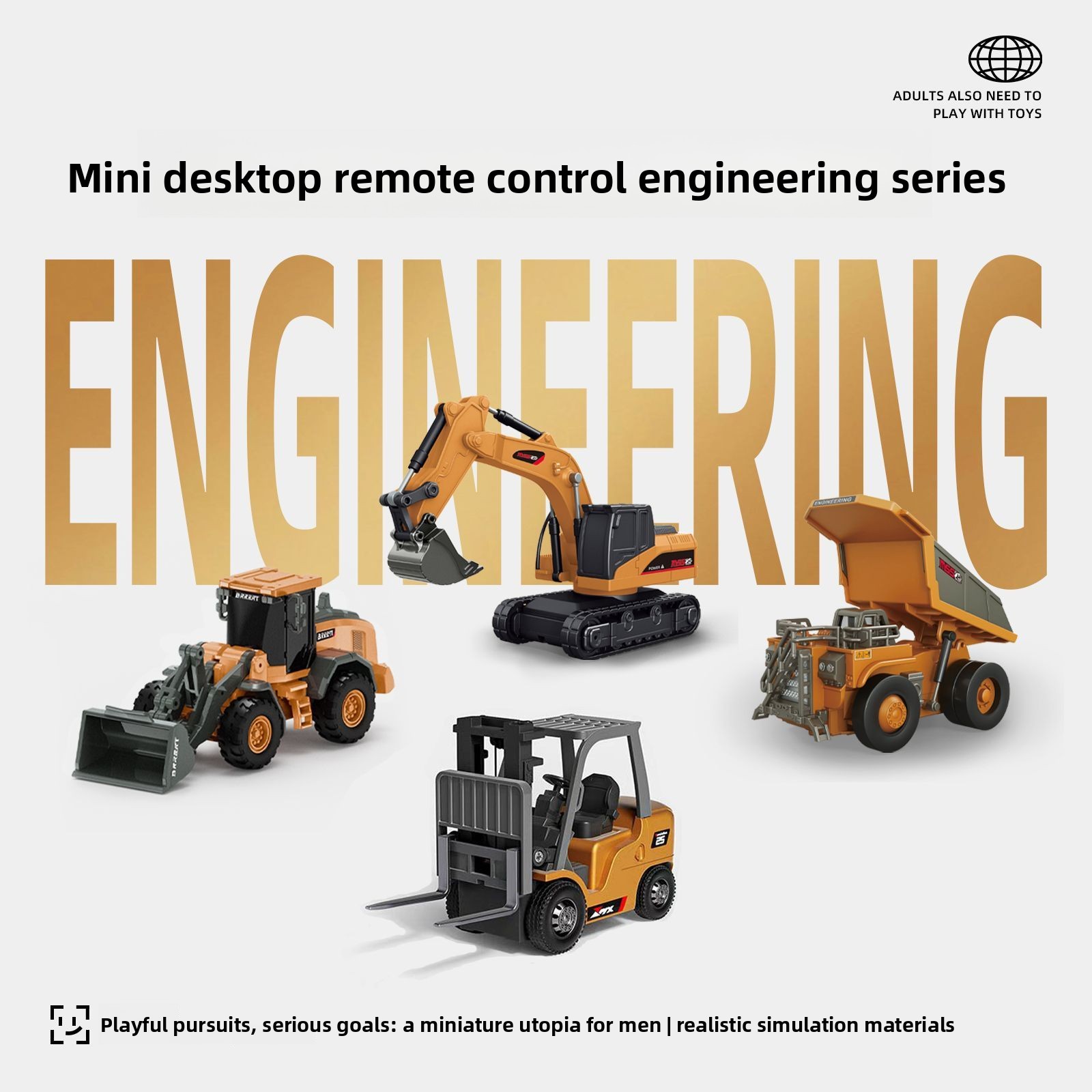 Rc Hobby China - Set de Vehículos de Ingeniería RC