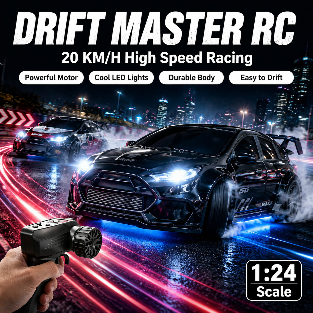 Rc Hobby Nook - Coche de Carreras RC 4WD a