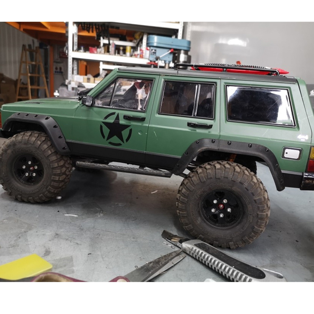 Body Shell Rc - X59A_Corsaje Cherokee de plástico duro con