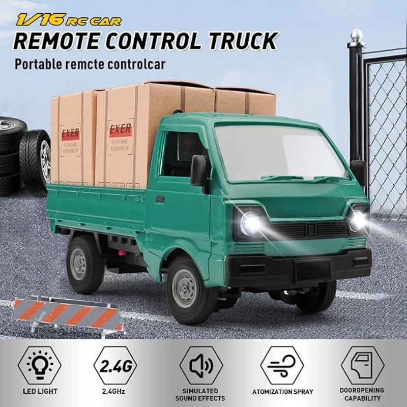 Camioneta RC KF21 1:16 2.4GHZ, - Rc Hobby Nook reseña y precio