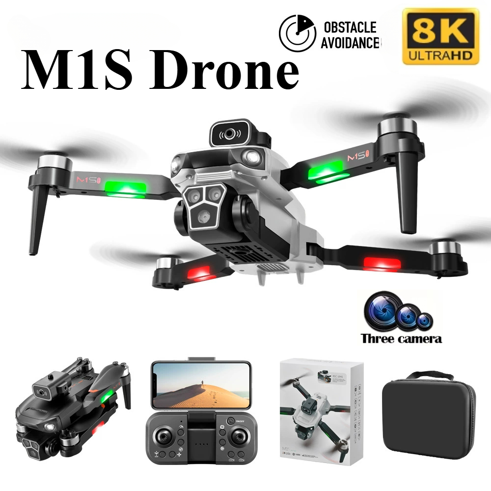 Dron M1S 8K Profesional con Tr - Rc Hobby China reseña y precio