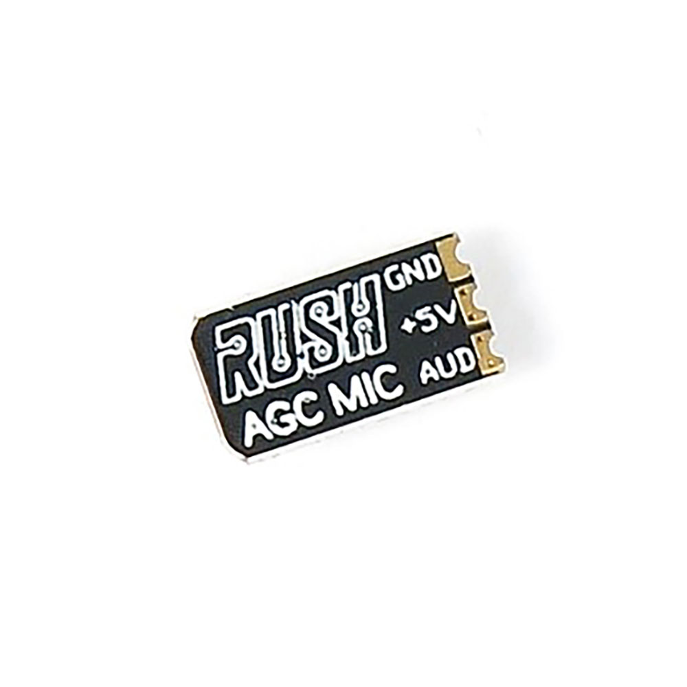 Micrófono RUSH AGC 5V DC para  - Top Rc Hobby Mini Xcub reseña y precio