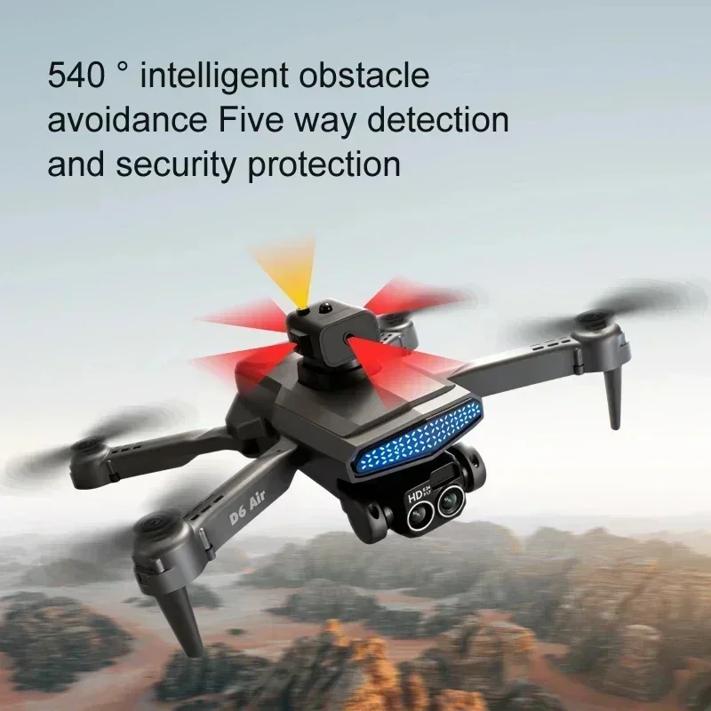 Mini Dron D6 8k Profesional co - Rc Hobby China reseña y precio