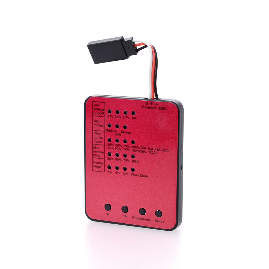 Tarjeta de programación LED Su - Rc Hobby Motor reseña y precio