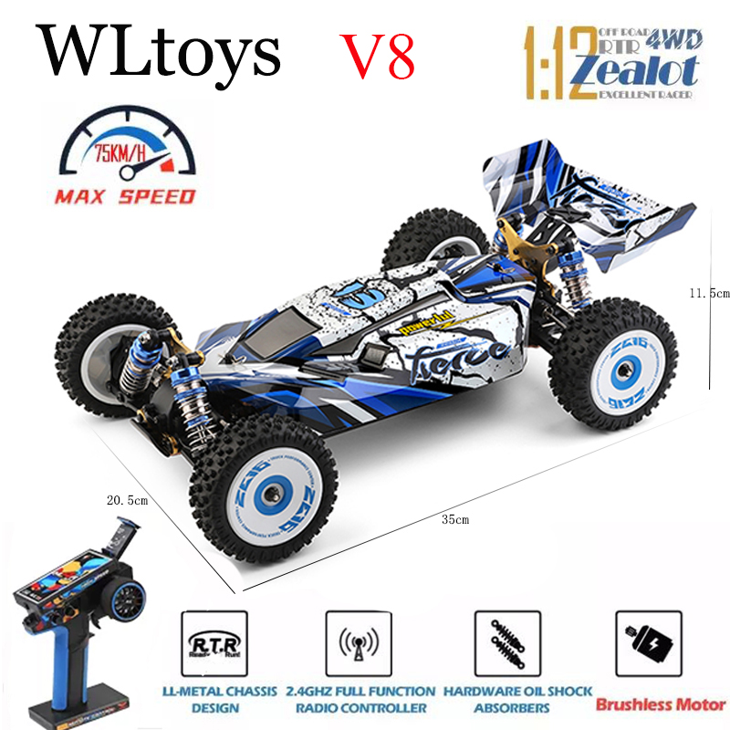 WLtoys 124017 124007   75 KM/H - Rc Hobby China reseña y precio