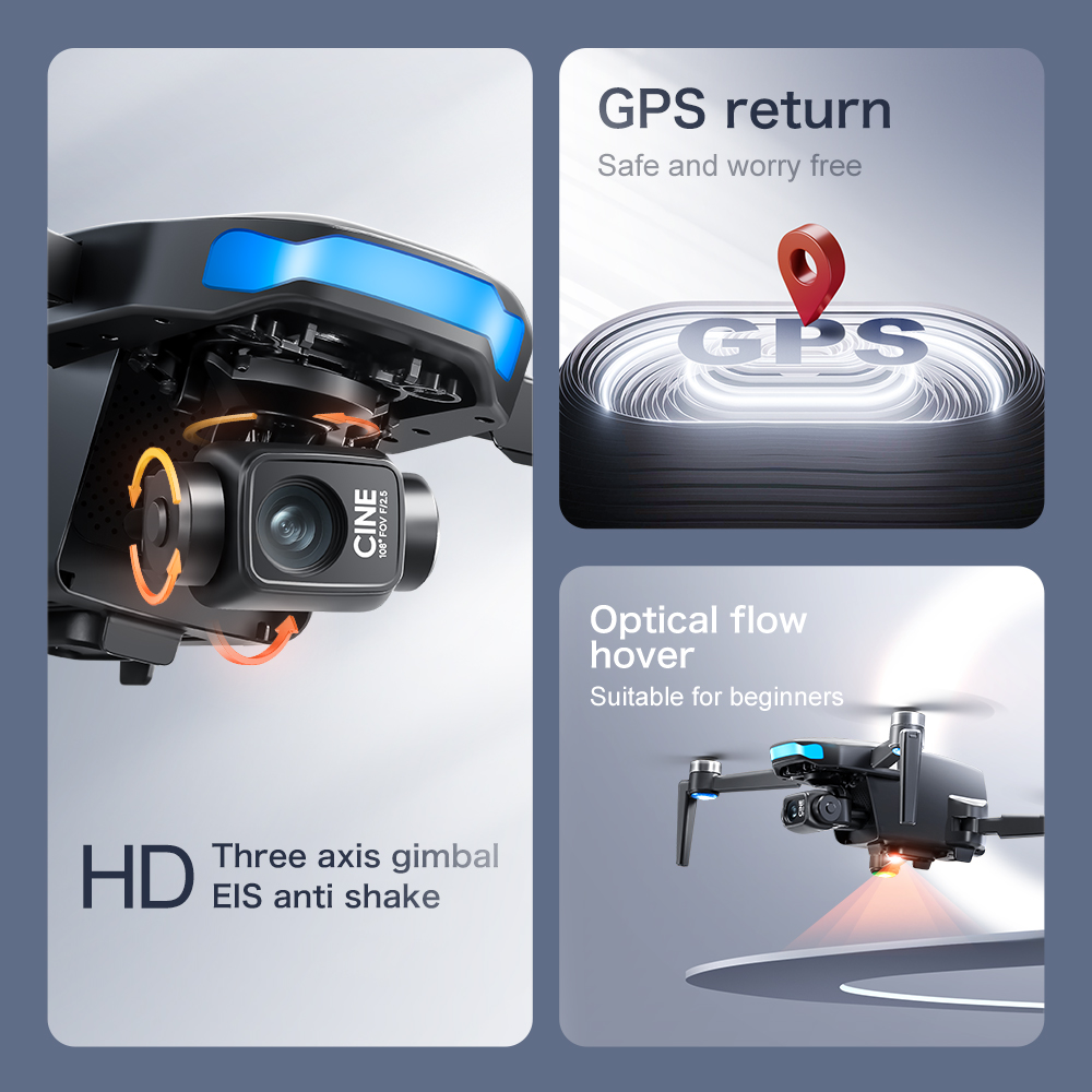 Dron GPS Original S-X1 con cám - Rc Hobby China reseña y precio
