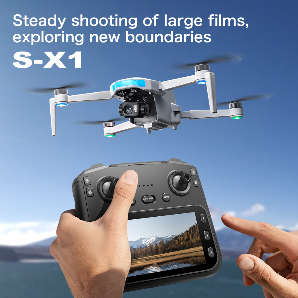 Dron GPS Original S-X1 con cám - Rc Hobby China reseña y precio
