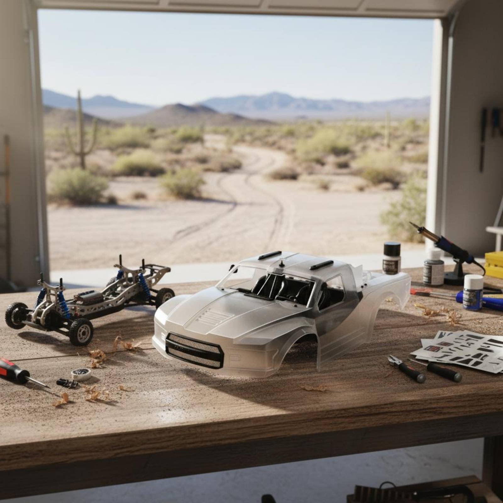 Carcasa de Camioneta RC 1:10,  - Body Shell Rc reseña y precio