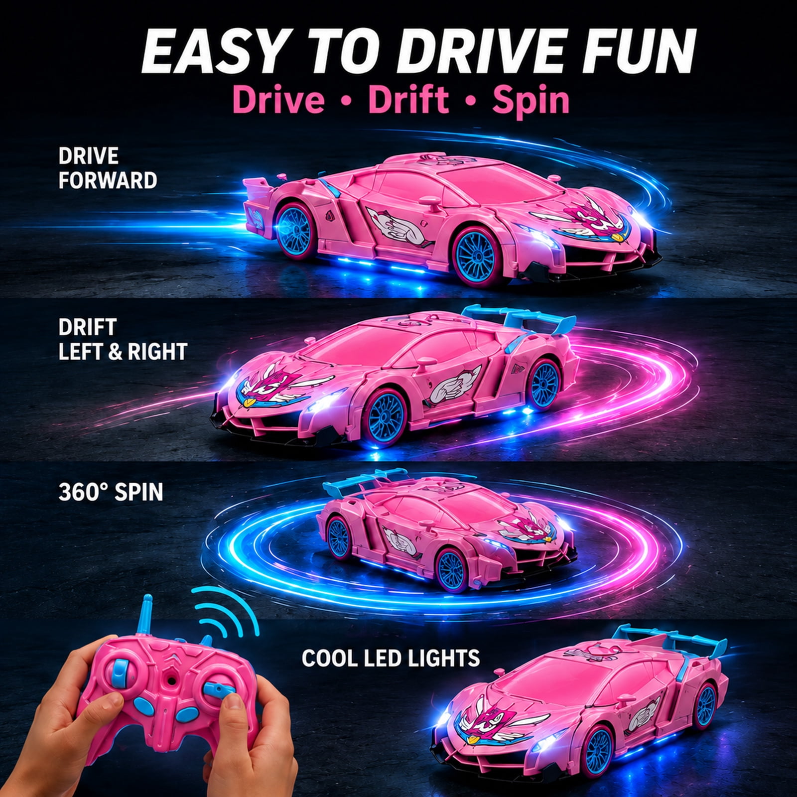 Coche Robot Transformable Unic - Rc Hobby Nook reseña y precio