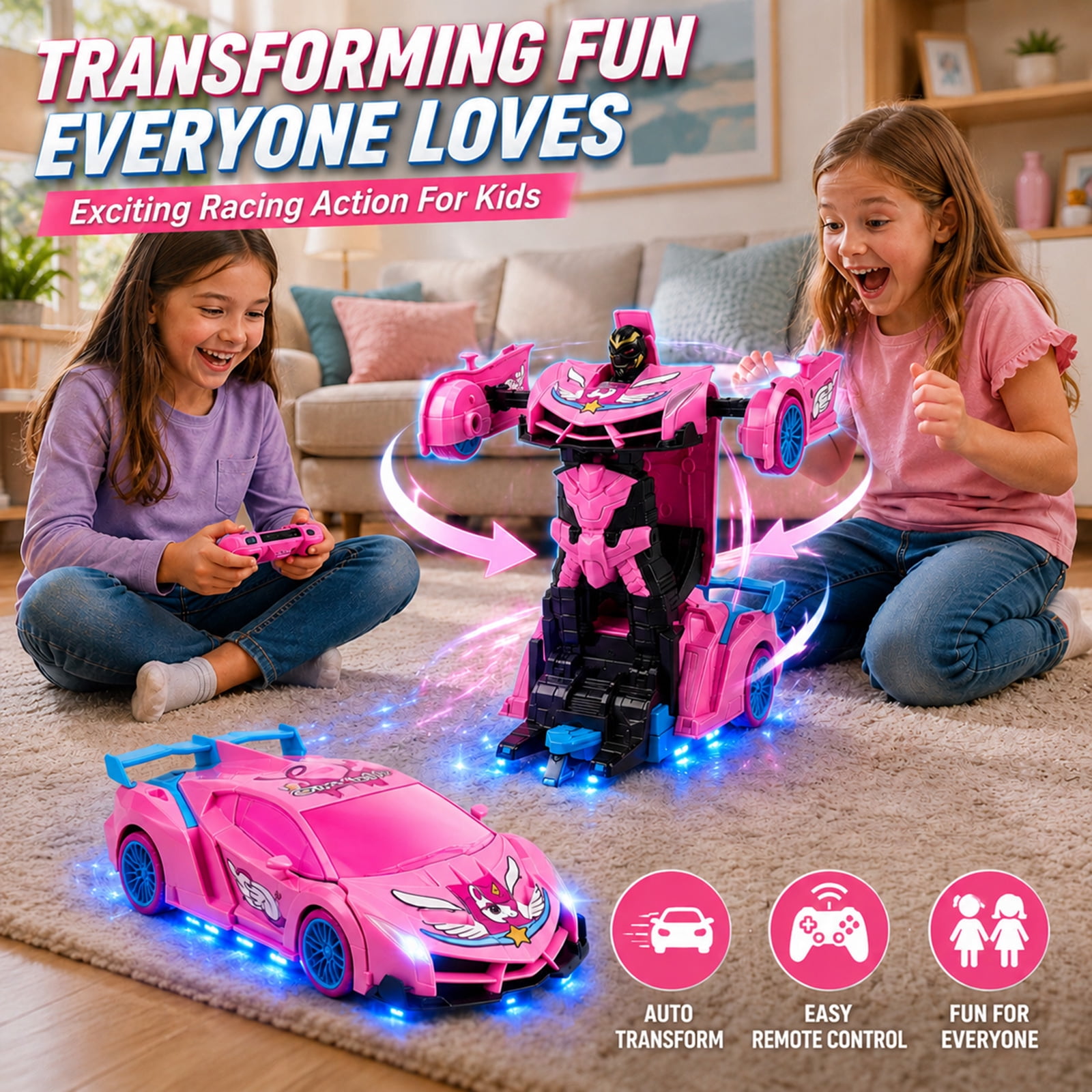 Coche Robot Transformable Unic - Rc Hobby Nook reseña y precio