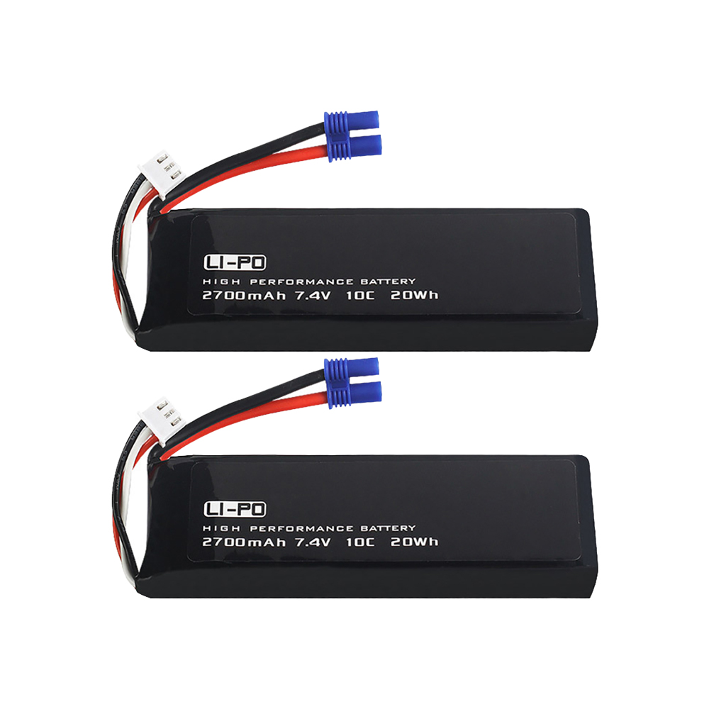 7,4 V 2700mAh 10C batería Orig - Rc Hobby Helicopter reseña y precio