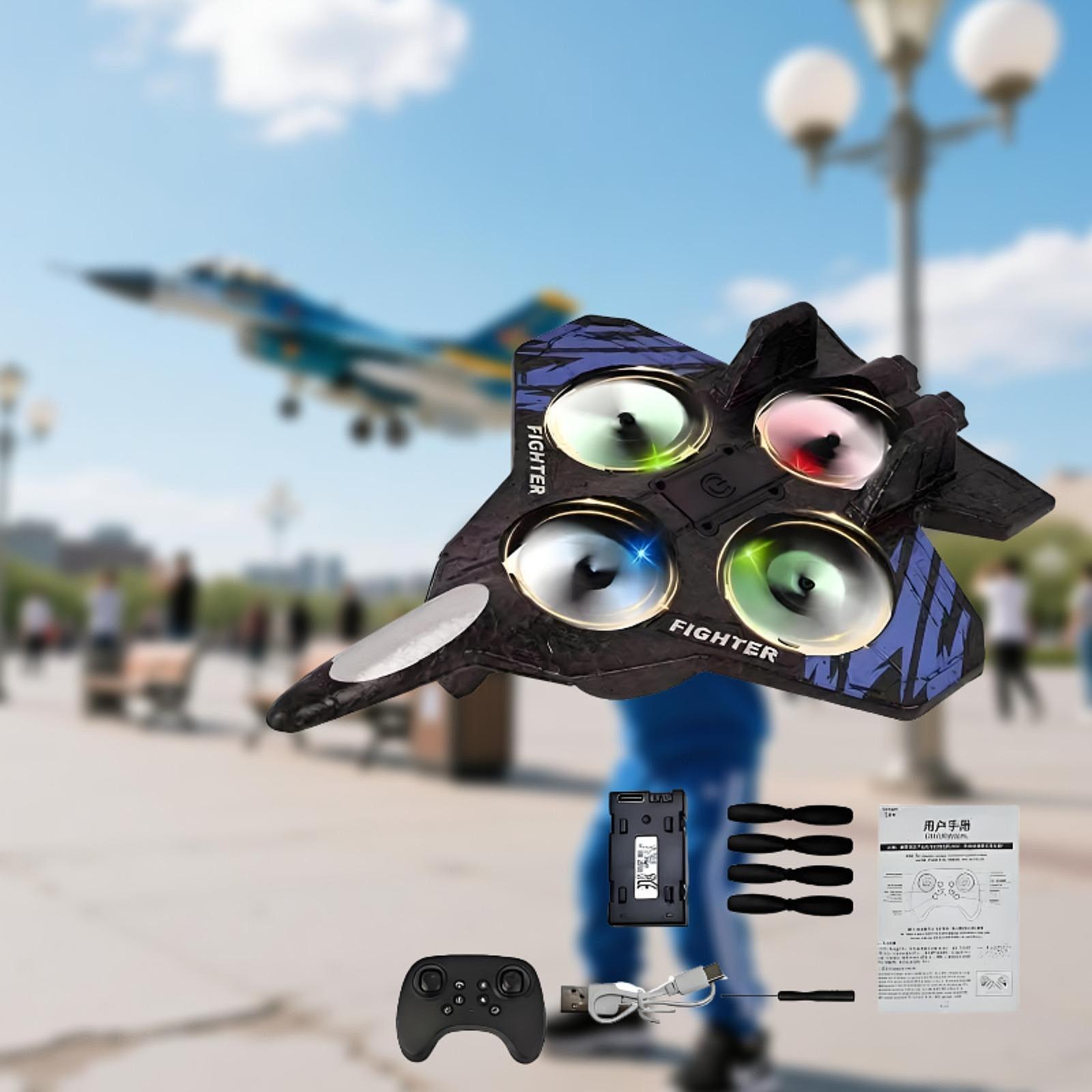 Avión de Control Remoto con Lu - Rc Hobby Jet Plane reseña y precio